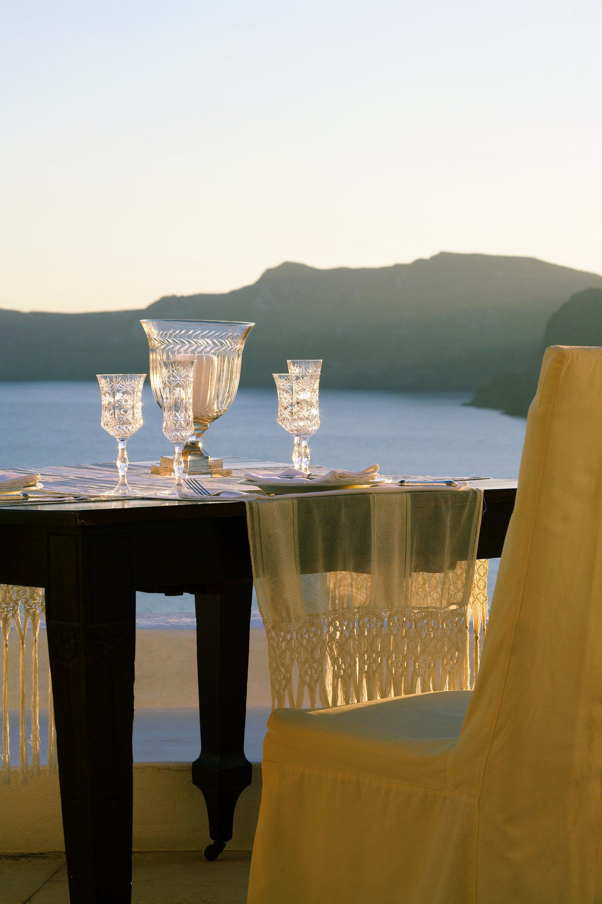 Katikies Villa Santorini - The Leading Hotels Of The World Oía Restaurant photo