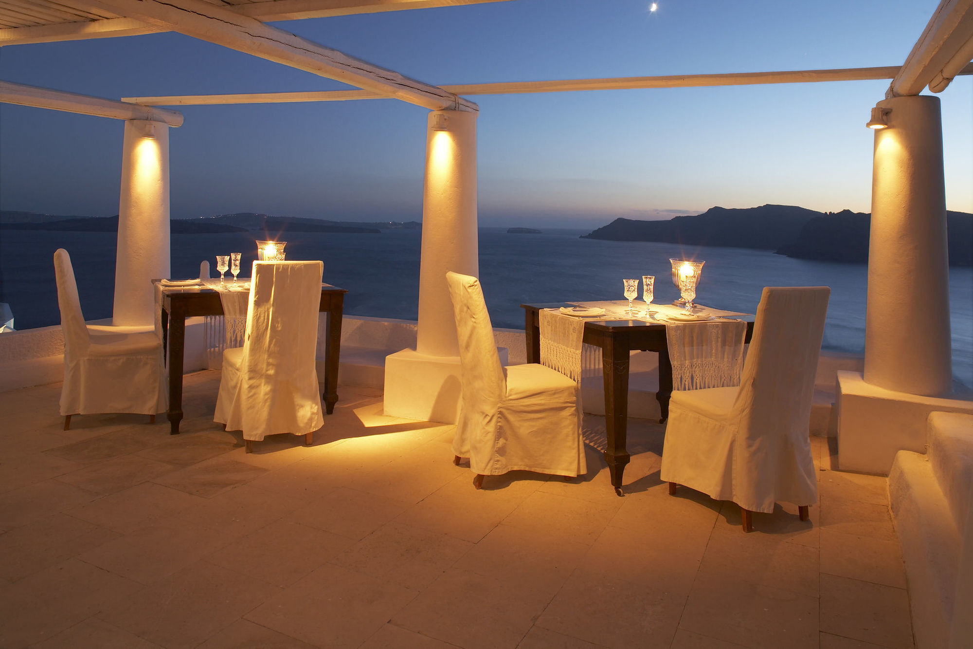 Katikies Villa Santorini - The Leading Hotels Of The World Oía Restaurant photo